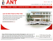 Tablet Screenshot of antvietnam.com